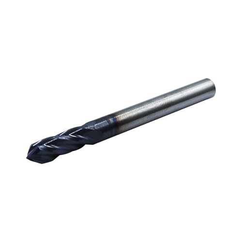 Image of 3 /16in Solid Carbide Drill Mills, 2Pcs Drill Bit with AlTiN Coated and 4 Flute, 90 Included Angle Bits Tool for Medium Hardness Steel, Brass, Iron