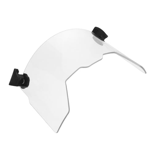 Visière de casque de football américain transparente Housoutil protection UV solaire