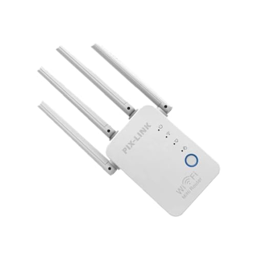 1 Pc Amplificatore Dantenna a Raggio Del Segnale Ripetitore Wireless-n Wifi Wi-fi lungo bianco