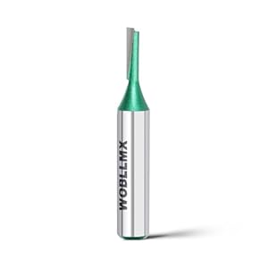 WOBLLMX 8mm Schaft Bündigfräser Ø6mm