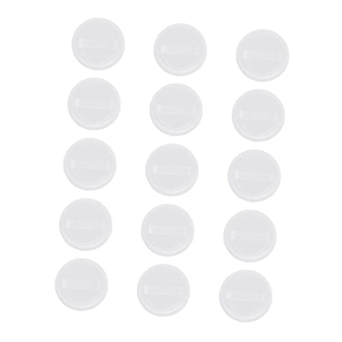 VALICLUD 15pcs Makeup Powder Applicators for Women Soft Velour Face Makeup Tools for Loose Powder Application Smooth Touch Natural Finish