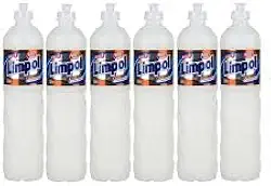 6 Detergente Líquido Coco frasco 500ml - Limpol
