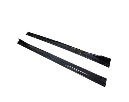 Minigonne laterali auto Per Mercedes Per Benz Classe A AMG A35 A45 A220 A180 W177 Hatchback 2018- Minigonne Laterali Diffusori Estensione Nero Lucido 8 Pezzi