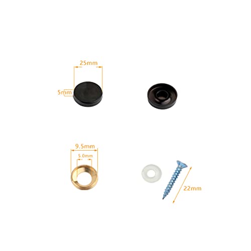 Mirror Screws 25mm Brushed 304 Stainless Steel Cap Cover Nails for Decorative Mirror Sign/Advertising Hardware, Nails - Image 2