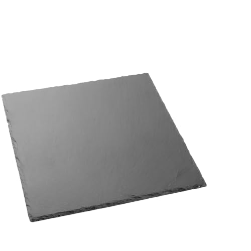 Urban Living ARDOISE COLLECTION ASSIETTE EN ARDOISE CARRE 20X20CM