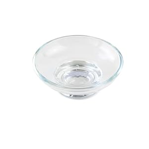 YOSSEE Glas Seifenschale Klar – Modell 9301C