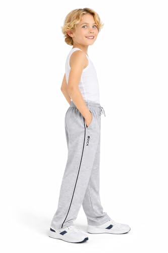 Image of DYCA by Bodycare Boys Cotton Solid Track Pant, Casual Regular Fit Joggers, Comfortable Activewear for Kids