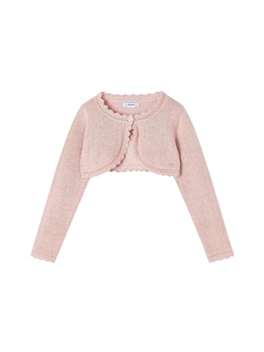 Mayoral Basic Knit Bolero for Girls Nude
