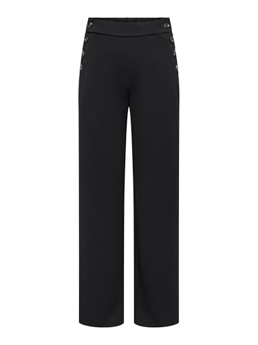 Onlrina pantalon à boutons JRS Noos confortable et ajusté style femme