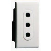 Cross presa 2P+T 10A bianco LEGRAND 680520