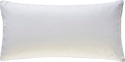 Erwin Müller Trio-Kissen Übersee Daunen & Federn Weiss Größe 40x80 cm