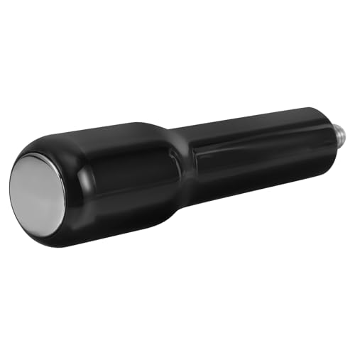 Cabilock Mango del Portafiltro de Café M10 de Plástico Negro para Uso Doméstico Accesorio de Repuesto para Máquina Espresso Sencillo y Funcional