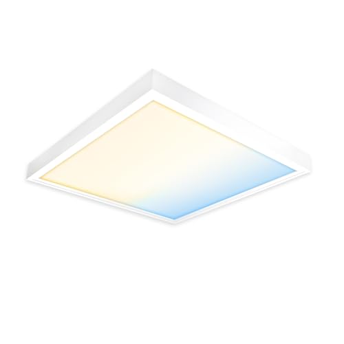 Xtend EcoLight LED Panel 60x60 3CCT 3000K-4000K-6000K 4000lm Rasteranbauleuchte 40W Deckenleuchte Alu Steck-Aufbaurahmen Montagerahmen Netzteil PLs3.0