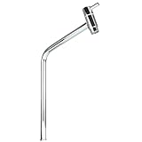 TKLA Torneira para Banheiro Link Bica Alta 45 Cor Cromada Luxo Metal Inox Lavabo Lavatorio Fria