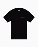 Armani Exchange Men's Small Chest Milano/New York Logo Tee, Black, X-Large