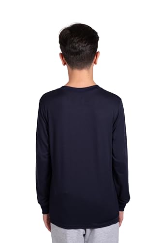Ultra Game Boys' Long Sleeve Athletic Quick Dry Performance T-Shirt3