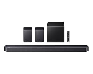 Samsung HW-Q930F Q-Series Soundbar, 9.1.4ch Wireless Dolby Atmos, Subwoofer + Rear Up-Firing Speakers, DTS:X, SpaceFit Sound