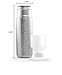Preserve Dopper Stainless Steel Water Bottle BPA Free, Dishwasher Safe - Made from 90% Recycled Steel - Light Weight & Durable Water Flask for Travel, Backpack, Office, Workout, Bike, Gym - 16.5 Oz