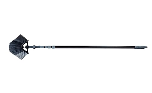 Neustanlo | Eckbesen mit Teleskopstiel | 400 cm | ausziehbar mit Stiel | farblich Sortiert | ideal für Fassadenreinigung