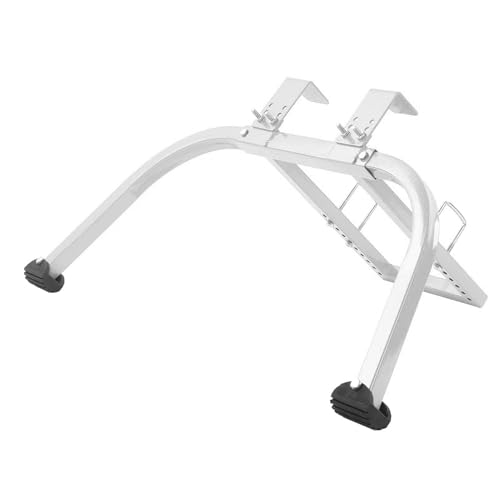 LADDER Stabilisator Stål Stege Takkrokvinge Standoff för klättringsmålning (Silver Grey)