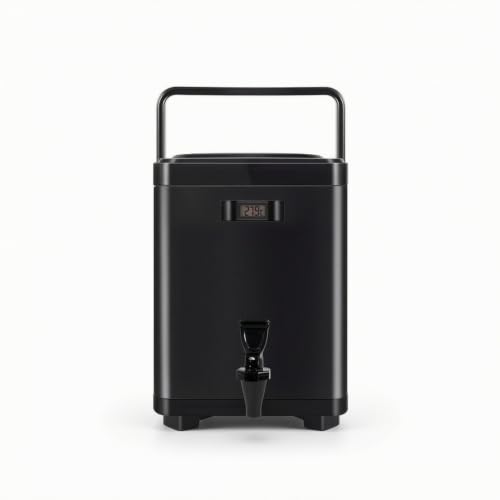 Termo con grifo para mantener bebidas calientes en reuniones con visor de 10L 2
