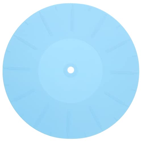 SWOOMEY Vinyl Record Player Mat Silicone Static Turntable for Noise Reduction and Vibration Control Replacement for Record Protection and Home Decor