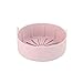 Friggitrice Ad Aria Pentola In Silicone, Sostituzione Di Fodere Di Carta Pergamena, Niente Più Cestino Per La Pulizia Dopo L'uso, Multifunzione Accessori Per Forno (Rosa Tondo,16cm)