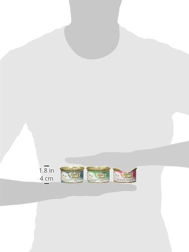 Fancy Feast Wet Cat Food, Shrimp Trio Variety Pack 3 Flavours - 85 g Can (12 Pack) image 7