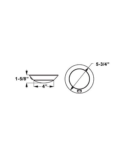 Sea-Dog Line 401755-1 Led Day/Night Dome Chrome miniatura 2