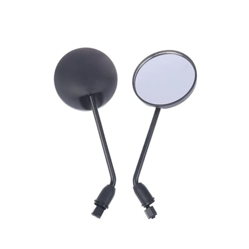 Espejos retrovisores 360 grados con reflector trasero para manillar de scooter