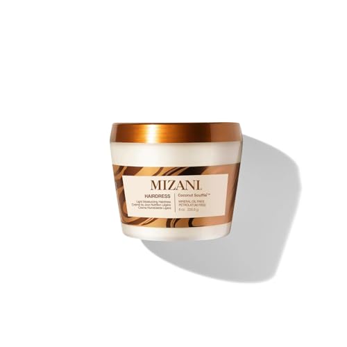 Mizani Acondicionador Sin Aclarado, Para Todo Tipo de Cabello, Tratamiento Hidratante Acondicionador, Enriquecido con Aceite de Coco, Sin Aceite Mineral ni Petrolato, Hairdress Coconut Souffle, 250ml