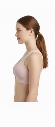 Image of Women's Maternity Nursing Bra, Front Open with Button Closure, Wirefree Padded, Seamless Inner, with Tube Bra,Pack of 1 (Free Size 30,32,34)