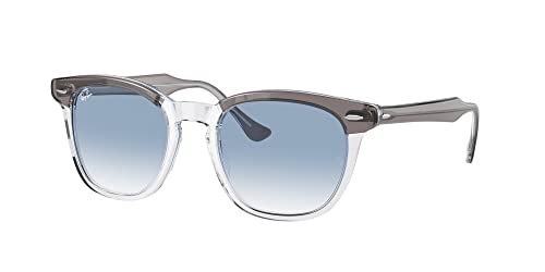 Ray-Ban RB2298 Sunglasses Bundle: RB 2298 HAWKEYE 13553F Hawkeye Grey On Transparent Cl and Universal Anti-slip Silicone Leash