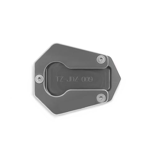 HHTFAO Passend For Benelli TRK502X 752S BN600 BJ600 502C Motorrad: Seitenständer-Verlängerungsplatte Mit Stützpolster(Titanium)