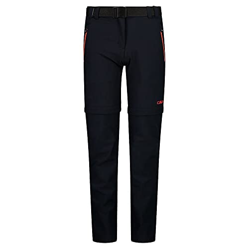 CMP - Stretch-Zip-off-Hose für Kinder, Anthrazit, 164
