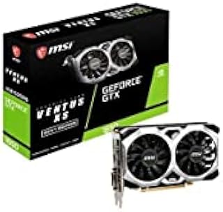 MSI Gaming GeForce GTX 1650 128-Bit HDMI/DP/DVI 4GB GDRR6 HDCP Support DirectX 12 VR Ready OC Graphics Card (GTX 1650 D6 Ventus XS OCV1)