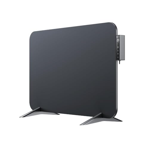 BR Bringer Metall Infrarotheizung 450 Watt mit Smart Thermostat und Fernbedienung,...