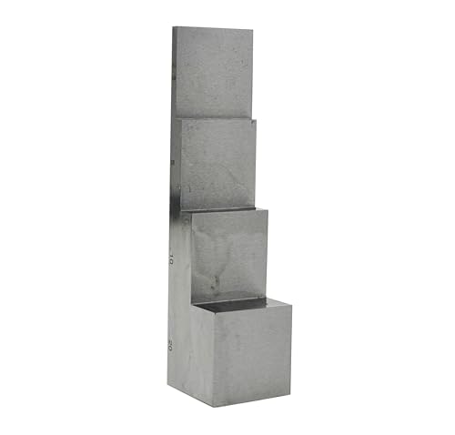 Bloque de calibración de 4 pasos para medidor de espesor ultrasónico miniatura 5
