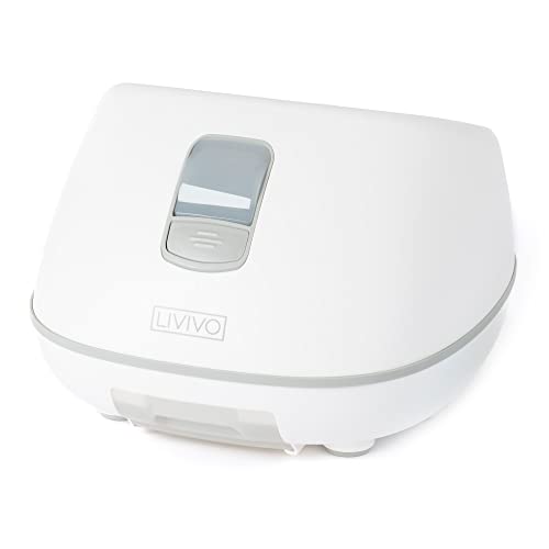 LIVIVO Shiatsu Steam Foot Spa With Timer Massager Rollers Herbal ...