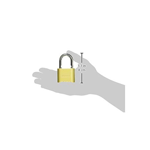 Master Lock 175 Set Your Own Combination Padlock, Brass Finish by Master Lock - Image 7