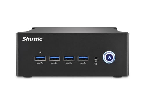 Shuttle Nano PC NT10H5 Intel Core Ultra 5 Intel Arc graphics 2xHDMI 2xUSB 4.0 DP 2x2.5Gbit LAN VESA 247 Neuf - vue 5
