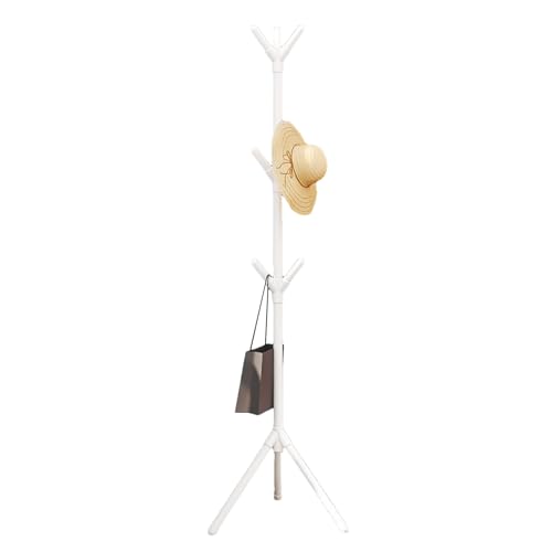 Organizzato e stabile: con un design resistente alla pressione con coperture silenziose silenziose, questo rack per abiti da cappello fornisce un deposito stabile e salvaspazios mantenendo i cappelli a portata di mano.