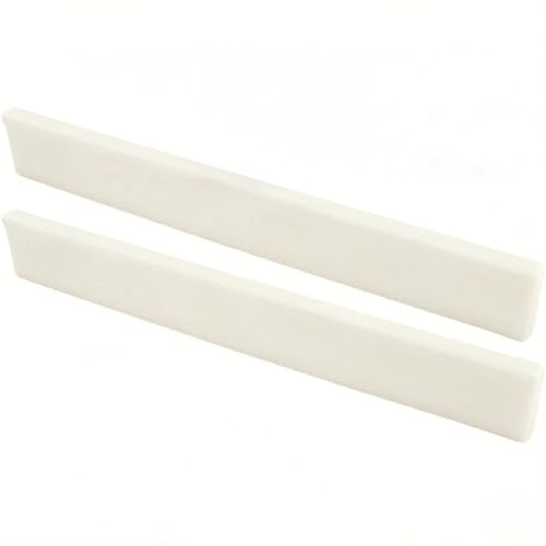 Miwayer 2 Pack Guitar Bone Bridge Saddles