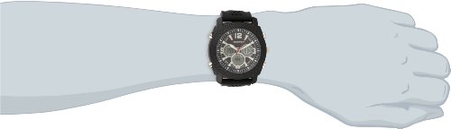 Regimen 37rw103001 a – Wristwatch Men's, Silicone Strap Black