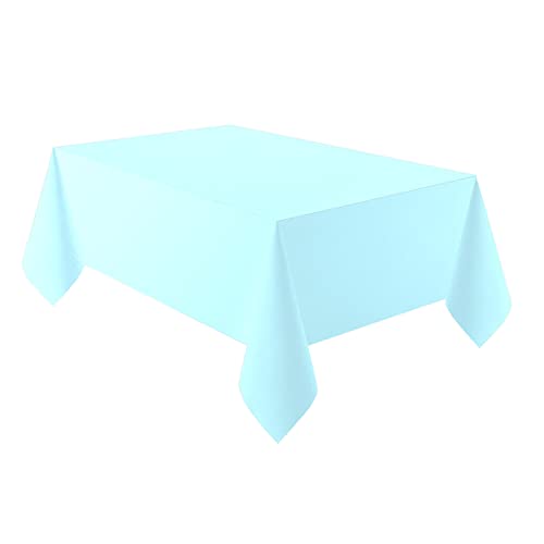 amscan 9915404-218 Nappe en Papier écologique Recyclable Bleu Ciel 2,74 m