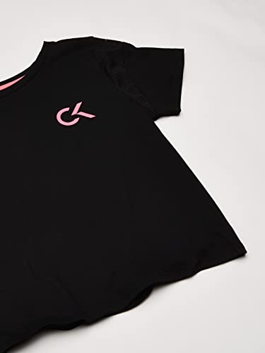 Image of Calvin Klein Girls Short Sleeve Active Legacy Logo T-Shirt