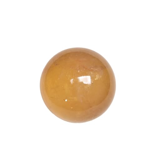 Boule de cristal jaune et spath d'Islande pour harmoniser votre maison
