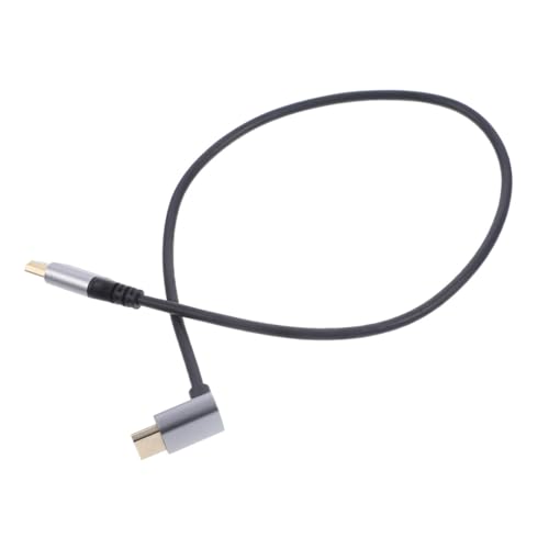 VICASKY Male to Male Video Cable Angled Connector Flexible Monitor Connector for Tv and Computer Seamless High Definition Transmission