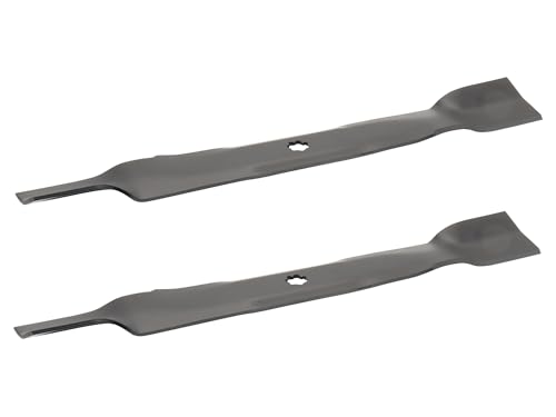 SECURA Jeu de lames (éjection) compatible avec John Deere X126 Tracteur de pelouse