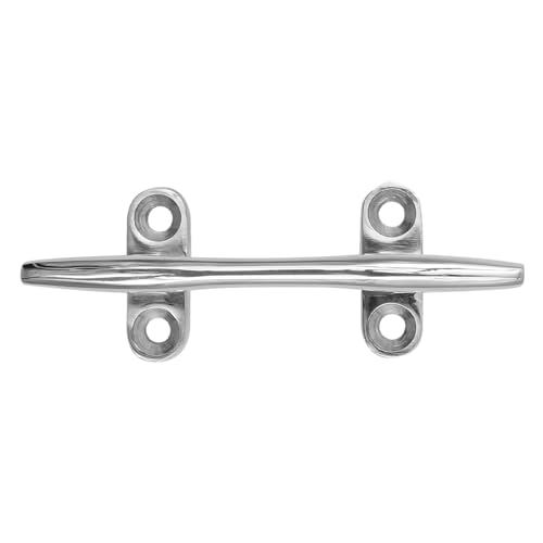 ZONADAH 8 Inch Stainless Steel Marine Boat Cleat 200mm Open Base Dock Rope Cleat with Screws - Image 3